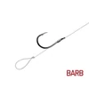 Delphin Kötött horog FLR Loop / 6db 8cm / 0