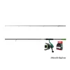 234mm;Delphin GreenSPIN Pergető szett 240cm/30g + 3T + 0