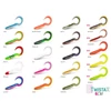 Delphin Top mix Gumihal TwistaX Eeltail UVs / 5db 6cm/Perchy + Candy + Booty + Redface + Firedot