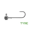 Delphin Grub-tartóval ellátott TYRE jigfej / 5db 12g-3/0