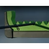 Delphin REAXE EvaFRONT Feeder bottartó 36cm