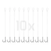 Delphin Fluoro Sting Feeder Rig / 10db 12cm/0