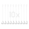 Delphin Fluoro Sting Feeder Rig / 10db 12cm/0