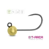 Delphin T-AREA BL Tungsten jig / 5 db arany/4mm/0,6g/#6