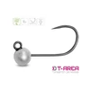 Delphin T-AREA BL Tungsten jig / 5 db ezüst/4mm/0,6g/#6
