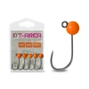 Delphin T-AREA BL Tungsten jig / 5 db fluo narancs/4mm/0