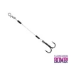 Delphin BOMB! Twisto RIGS Fluorocarbon / 3db #6/ 10cm