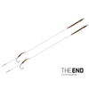 Delphin THE END Boilie rig kötött horog / 2db 20cm/25lbs/#2