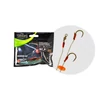 Wizard Monster Surface Livebait Double Braided Rig 7/0+9/0 Round