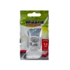Wizard Drótelőke Rögzítő Cső 1.2X1.6X8mm 20db/cs Fényes Fekete