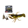 Livetarget Live Craw Finess Bait Chartreuse Black 63mm 11G Slow Sinking