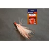 Mustad In-Line Triplegrip, Red Tinsel, 6 2db/csomag
