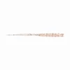 Mustad Aji Straight Tail 3 Uv Clear Redglitter 12db/csomag