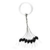 Nevis Gumistopper Fekete L