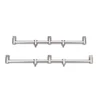 Anaconda Gunmetal 3 Rod Goal Post Buzzer profi aluminium kereszttartó / 44cm