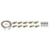 Anaconda Jungle Gr. Quick Change Safety Lead Clip 5szett/barna