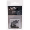 MS Range Method Connector ütközőkapocs limpid brown / 6 szett