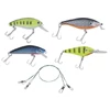 Natural Wobbler Szett(4Wobbler+2Drótelőke+Doboz)
