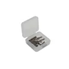 Wizard Drótelőke Rögzítő Cső 2.0X2.4X8mm 20db/cs Fényes Fekete