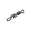 Mustad Power Rolling Swivel With Screw Snap 10 8db/csomag