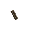 Mustad Double Barrel Sleeve- Black 0.8mm Black Nickel 25Pcs/Bag