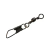 Mustad Barrel Swivel With Safety Snap 16×A0 10db/csomag
