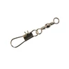 Mustad Barrel Swivel With Interlock Snap 12×B1 10db/csomag