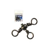 Mustad Barrel Three Way Cross Swivel 10 10db/csomag
