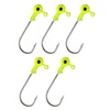 Nevis Gumihal fej sárga 4/0 5g 5db/cs