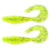 Nevis Twister Shad 14cm 2db/cs (Zöld flitter)