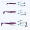 Reiva Zander Power Shad 10cm 4db/cs -Purple Pearl-