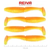 Reiva Zander Power Shad 10cm 4db/cs -Shiny Orange-