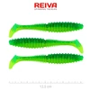 Reiva Zander Power Shad 12,5cm 3db/cs -Poison Green-