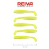 Reiva Flat Minnow Shad 5cm 5db/cs -Flash Lemonade-