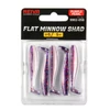 Reiva Flat Minnow Shad 5cm 5db/cs -Purple Pearl-
