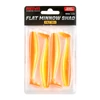 Reiva Flat Minnow shad 7,5cm 4db/cs -Shiny Orange-