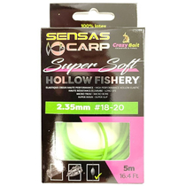 Sensas Csőgumi Hollow Fishery Super Soft 5m 2,35mm
