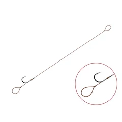 Delphin Előkötött horog Proxi Loop / 6db 12cm / 0,10mm / BARB #6