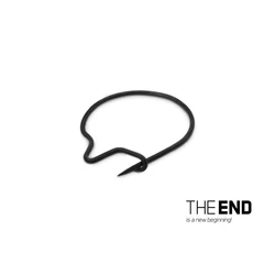 Delphin Csonti gyűrű THE END Maggot Trap / 10db S