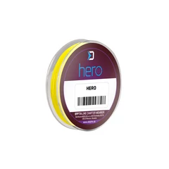 Delphin HERO 8 / fluo sárga 0,50mm 36,4kg 10m