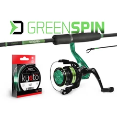 Delphin GreenSPIN pergetőszett 180cm/30g + 2T + 0,22mm