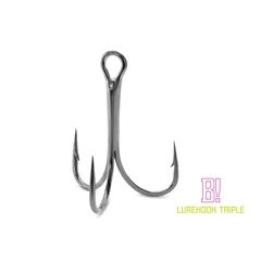 Delphin B! LureHook TRIPLE hármashorog / 6db 8
