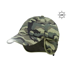 Delphin OutLINE Camo Téli LED baseball sapka UNI