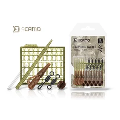 Delphin sCAMO Total CARP pontyozó előke készlet 10 szett