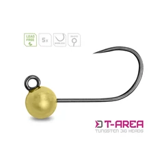 Delphin T-AREA BL Tungsten jig / 5 db arany/4mm/0,6g/#6