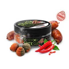 Delphin D SNAX SHELL csali 10mm/30g Frankfurti virsli – Chili /wafters/oldódó