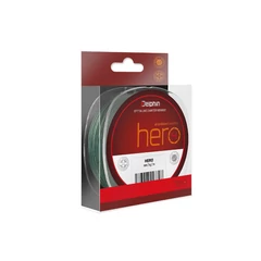 Delphin HERO fonott zsinór zöld 0,40mm 30,1kg 117m