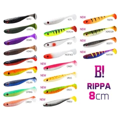Delphin BOMB! Gumihal Rippa / 5db 8cm/POLAR