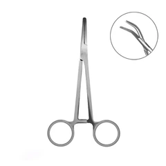 Delphin Hajlított csipesz Delphin 13cm