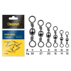 Delphin Barrel Swivel A-02/10db BN/12